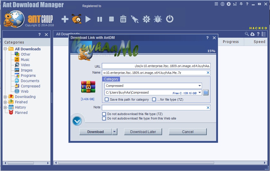 Fitur Ant Download Manager