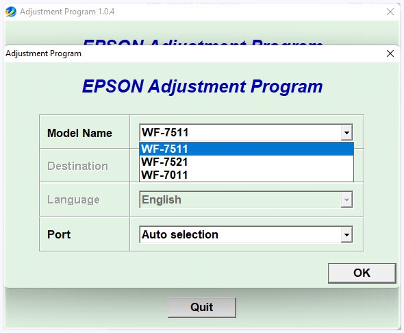 Download Resetter Epson WF7511 WF7521 WF7011