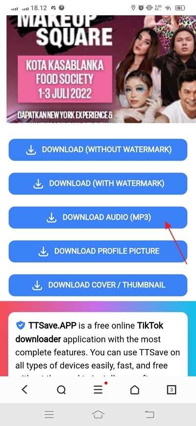 Cara Download Suara TikTok