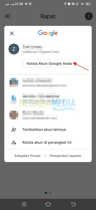 Cara Mengganti Nama di Google Meet