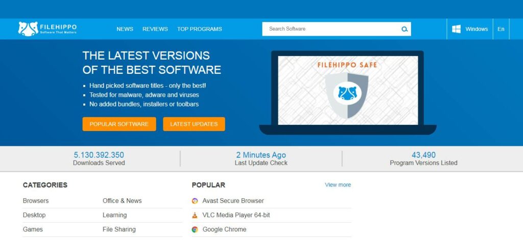 10 Rekomendasi Situs Download Aplikasi PC (Lengkap & Gratis)