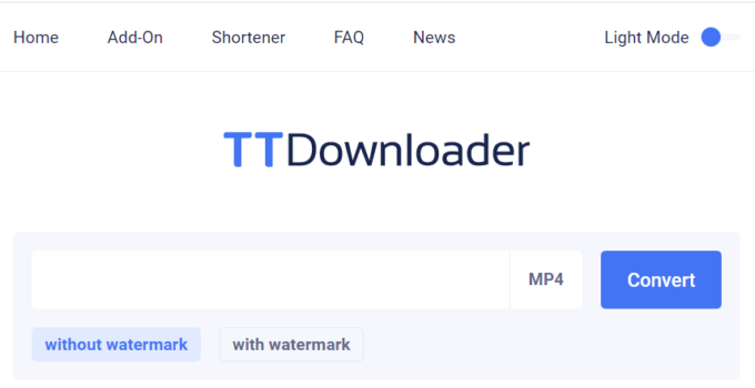 Download Berbagai Video TikTok dengan TTDownloader.net, Sangat Mudah!