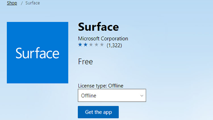 Aplikasi Microsoft Surface Dapatkan Fitur Baru di Versi 61.7096.139.0