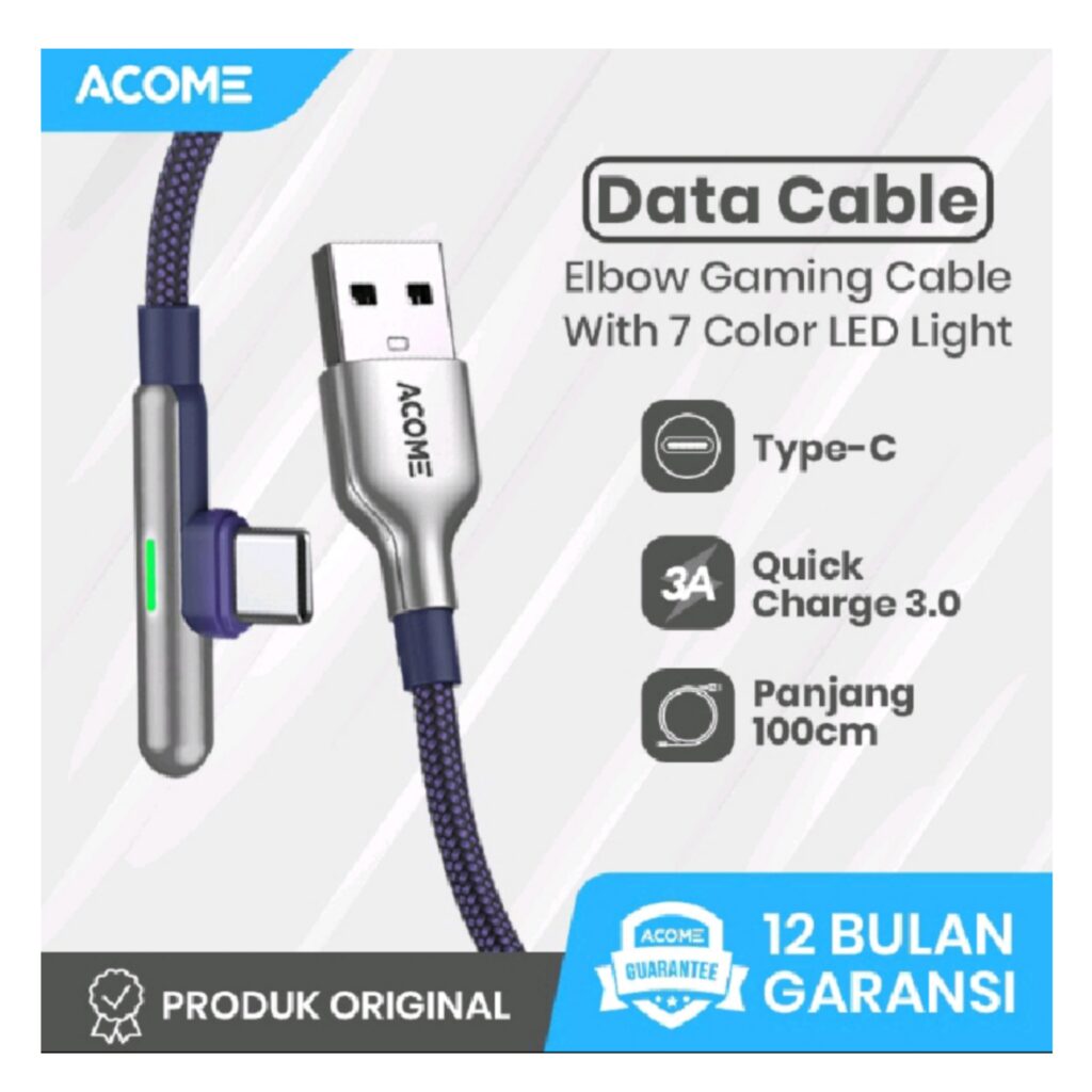 Acome Gaming Data Cable Type-C