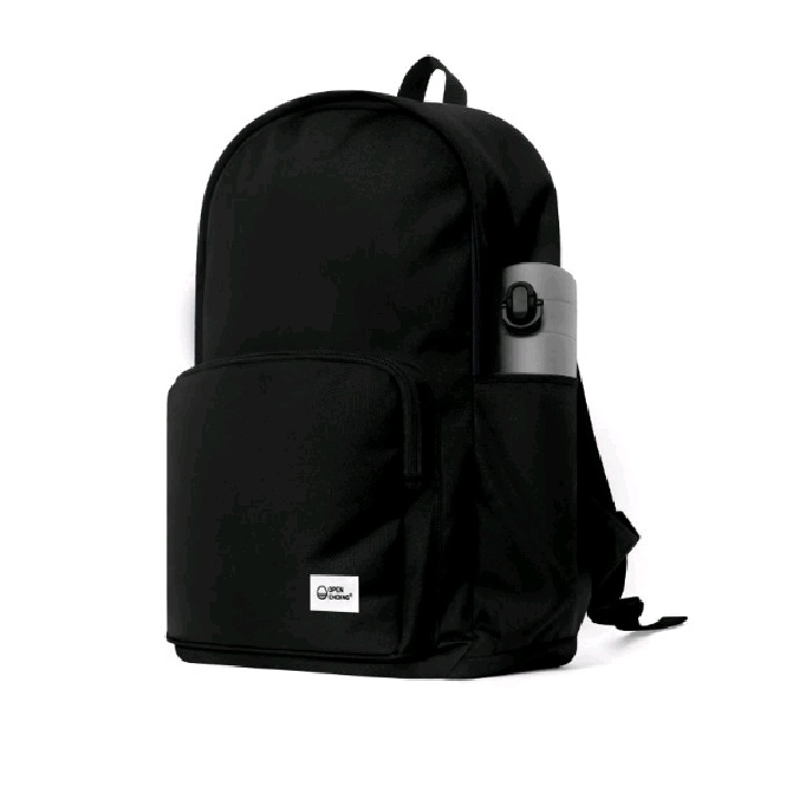 Open Ending Tas Ransel Daily Backpack with 2 Tumbler Pocket