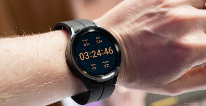 Samsung Galaxy Watch 5, Watch dengan Baterai Tahan Lama