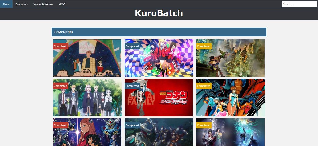 Situs Download Anime Batch Sub Indo KuroBatch
