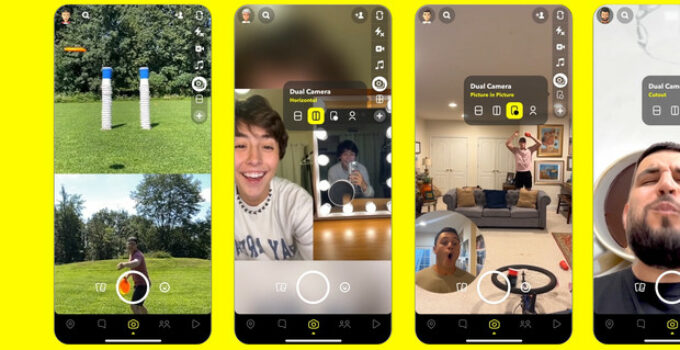 Snapchat Luncurkan Fitur BeReal-Esque Dual Camera