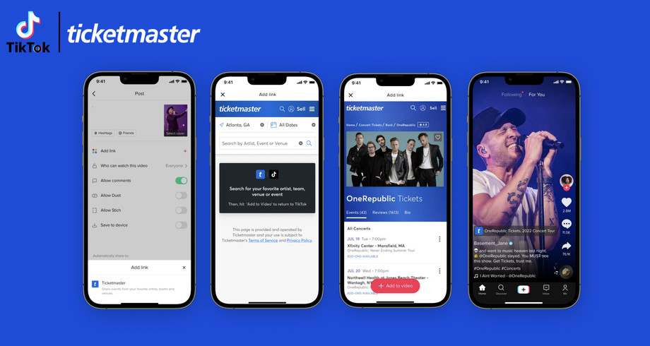 Ticketmaster TikTok