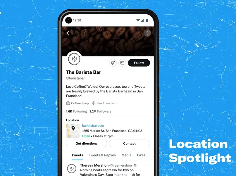 Twitter Location Spotlight