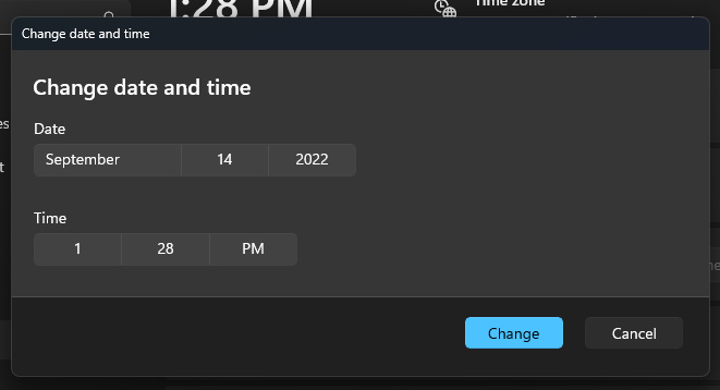 Windows 11 Date & Time New