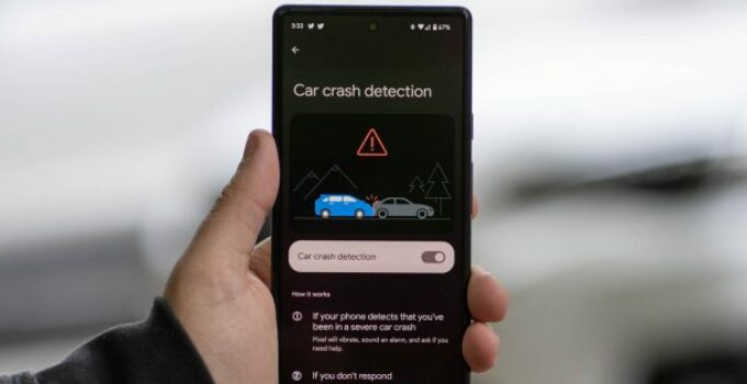 Google Pixel Car Crash