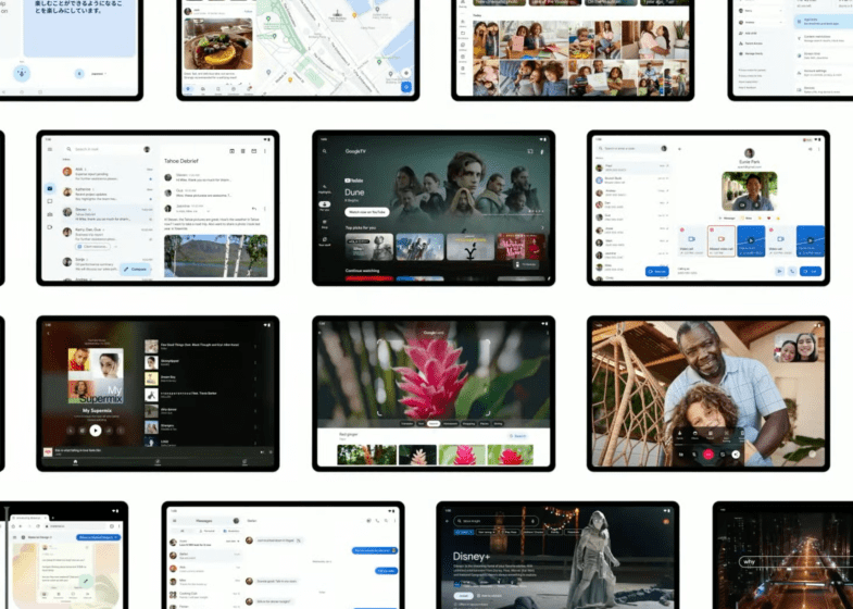 Google Aps New Design Tablet Version