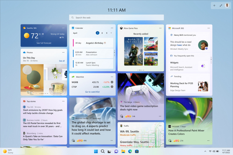 Widget Windows 11