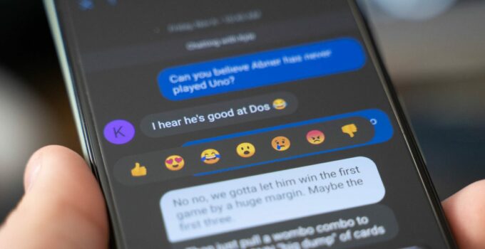 Google Messages Emoji Chat