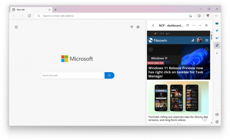 Microsoft Edge 107 Hadirkan Sidebar yang Lebih Baik