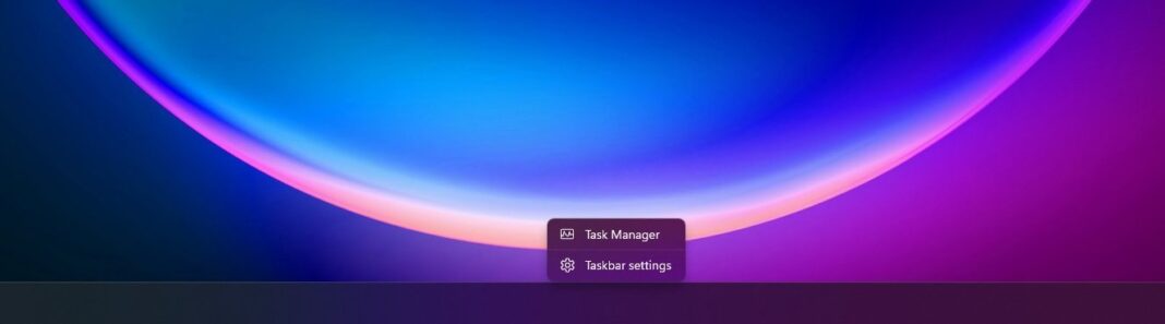 Klik kanan taskbar task manager