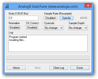 AnalogX AutoTune