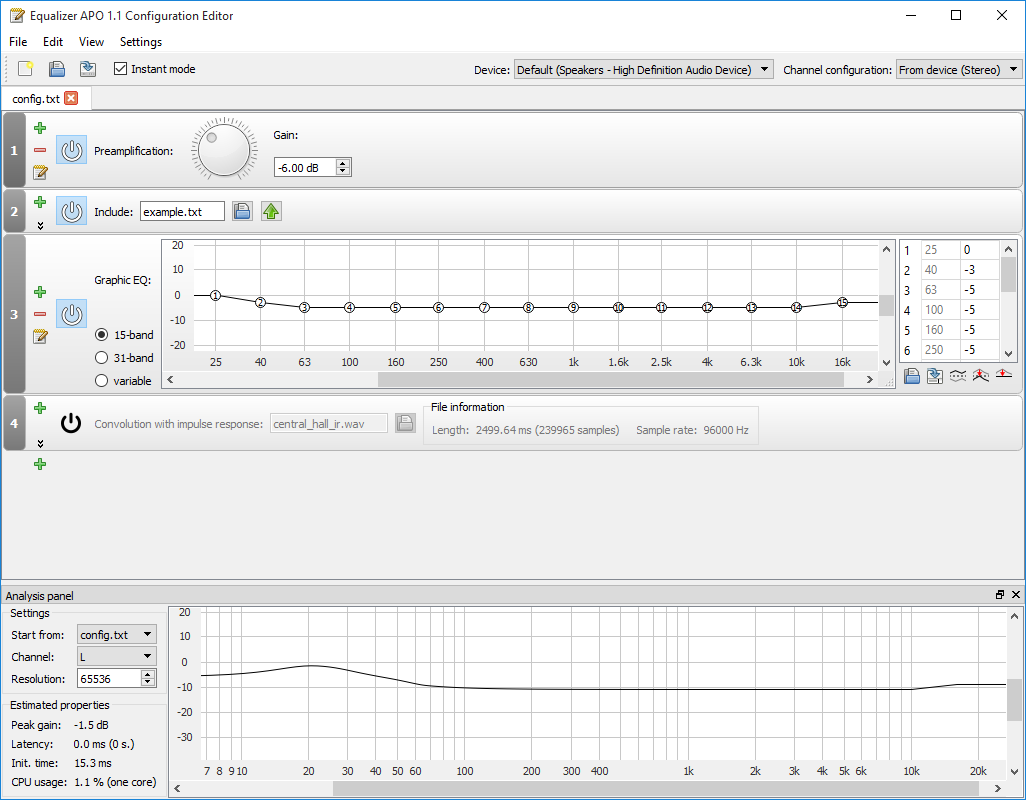 Equalizer APO