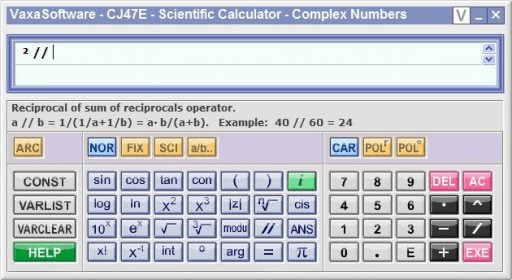 Kalkulator CJ47E