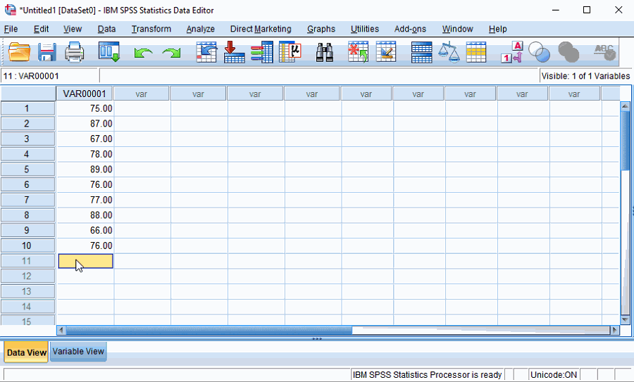 IBM SPSS 24 for Windows