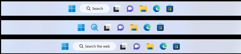 Microsoft Ubah Kembali Tampilan Search Bar di Taskbar