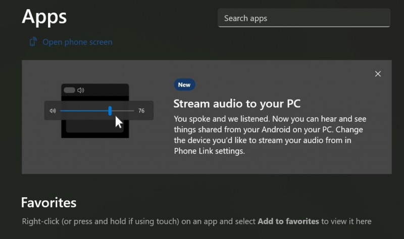 Phone Link di Windows 11 akan Dapatkan Audo Sharing