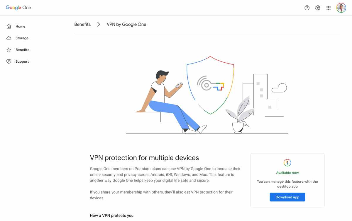 Google One VPN Kini Hadir di Mac dan Windows
