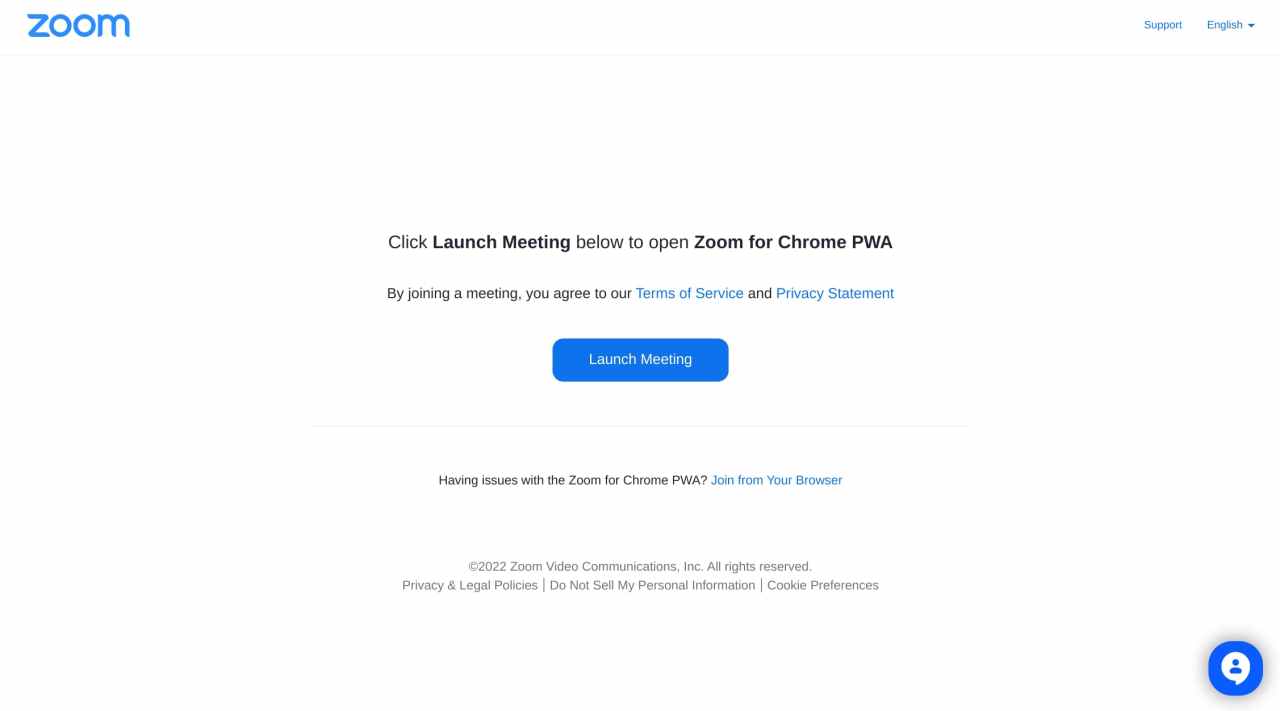 Zoom Now obtiene soporte PWA en Chromebooks