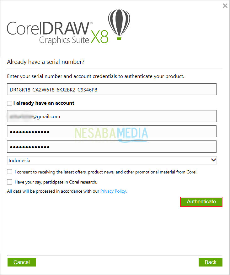 CorelDRAW X8 Step 11