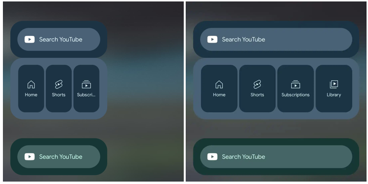 YouTube untuk Android Kini Dukung Material You Widget 3