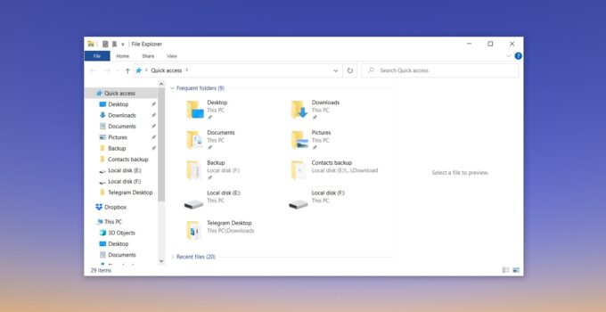 Microsoft Konfirmasi Masalah Bug di File Explorer Windows 10