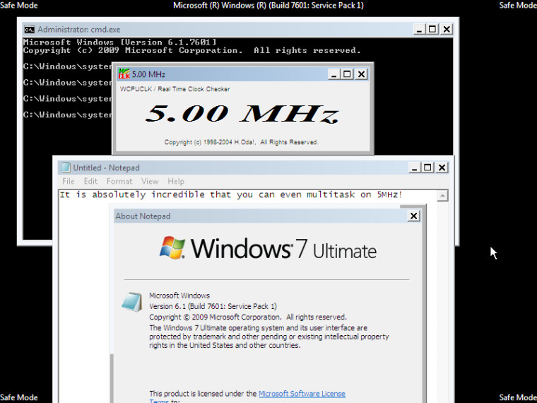 Tahukah Kamu? Pentium 5Hz dan 124MB RAM Bisa Jalankan Windows 7 3