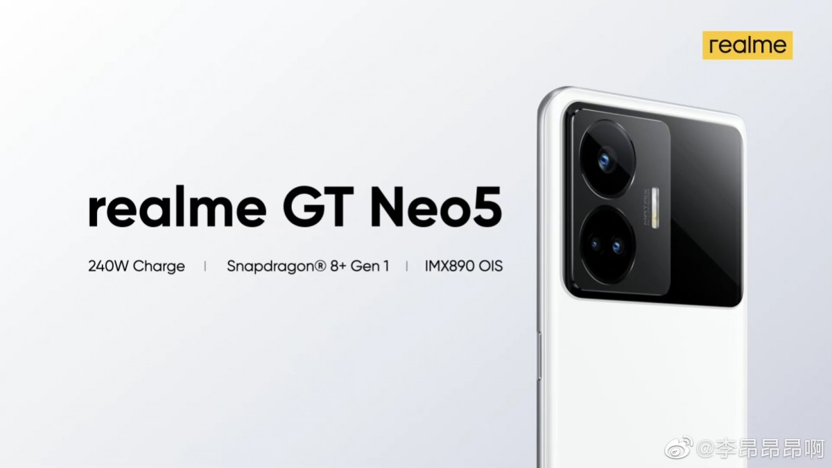 Realme GT Neo 5 Hadir dengan Snapdragon 8+ Gen 1 2