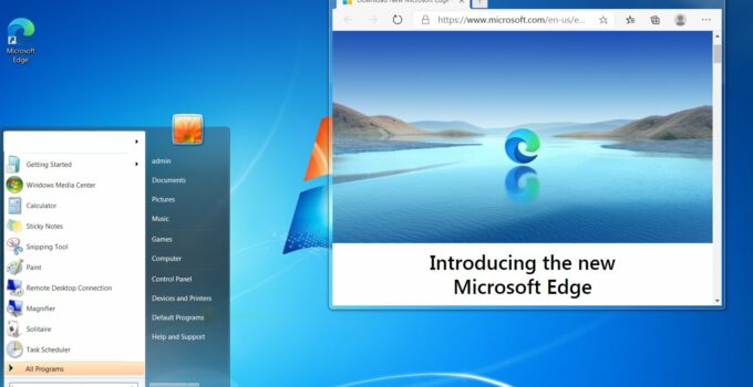 Edge Chromium Hentikan Dukungan untuk Windows 7 dan 8.1
