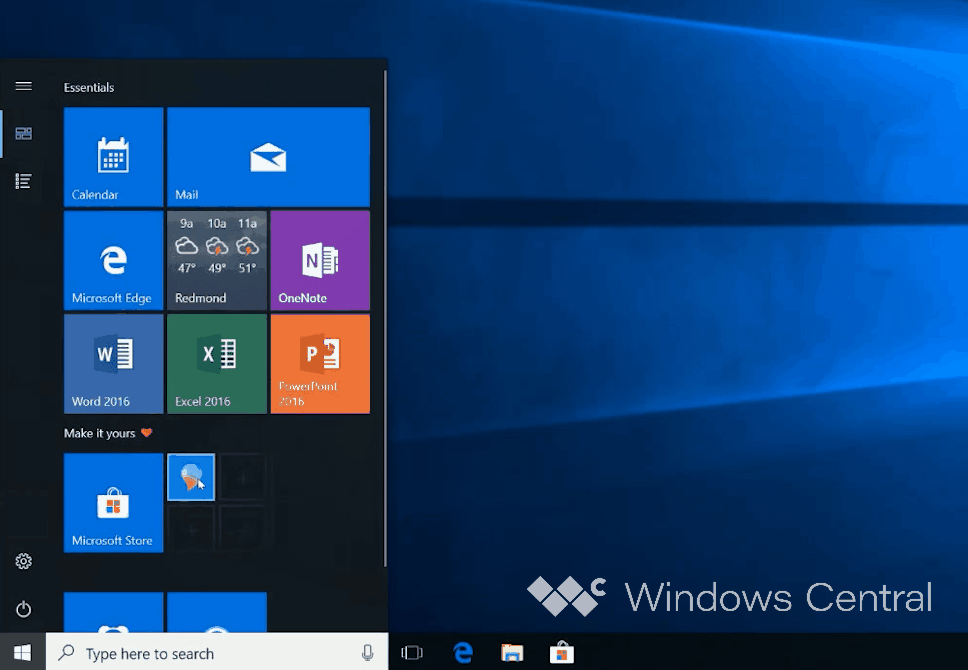 Start Menu 3D Tiles Windows 10