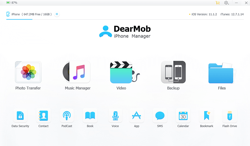 Download DearMob iPhone Manager Terbaru