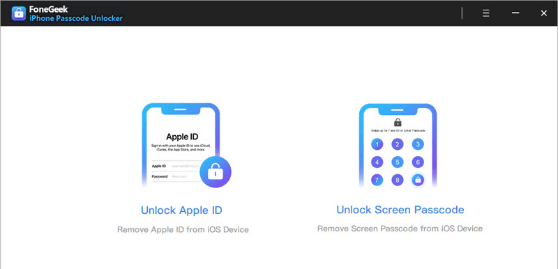 Download FoneGeek iPhone Passcode Unlocker Terbaru
