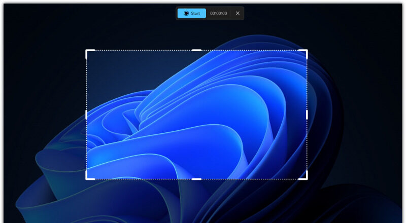 Screen Record di Snipping Tool