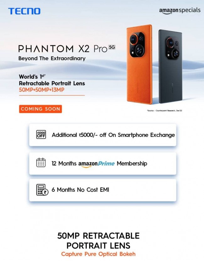 Tecno Phantom X2 Pro buka Pre-Order Pertama di India
2