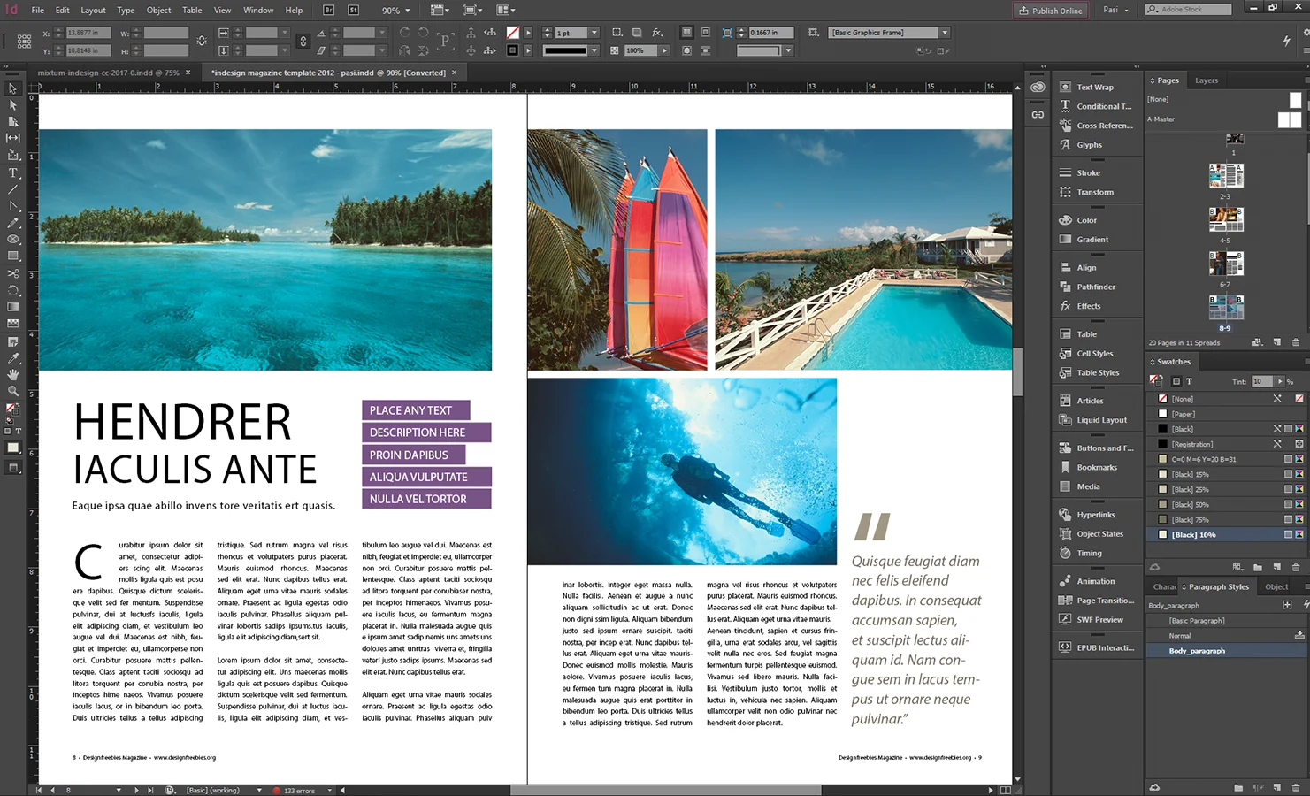 Adobe InDesign CC 2021