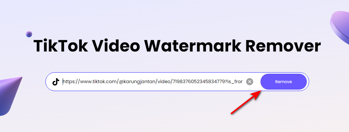 HitPaw TikTok Watermark Remover 3