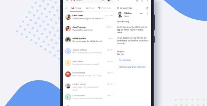 Gmail Kini Hadirkan 2-Pane View di Android Foldable Phone