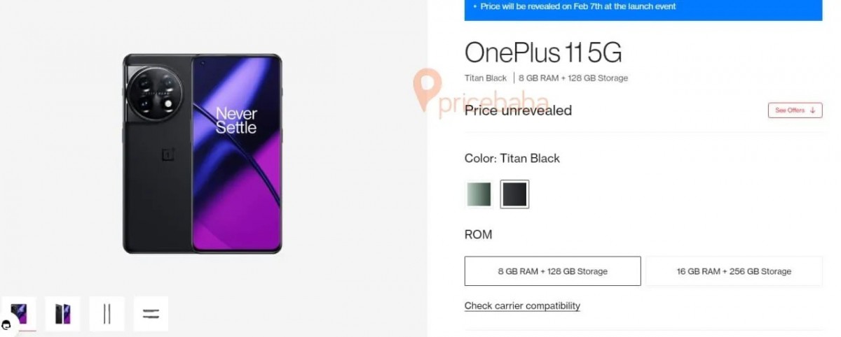 Spesifikasi OnePlus 11: Memory, Storage hingga Varian Warna 2