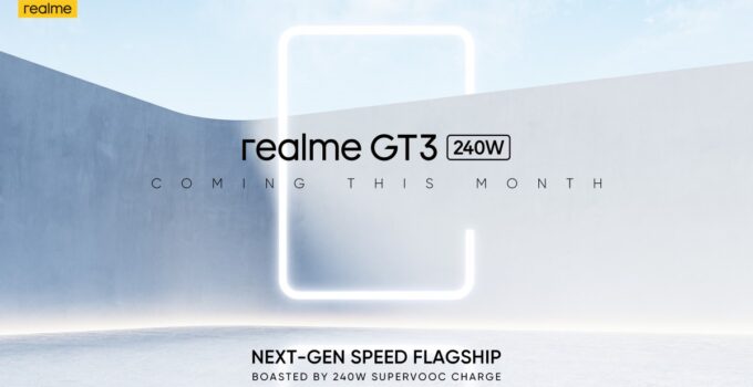 Realme GT3 akan Hadir dengan 240W Fast Charging
