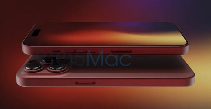 Intip Penampakan iPhone 15 Pro Varian Hero Dark Red