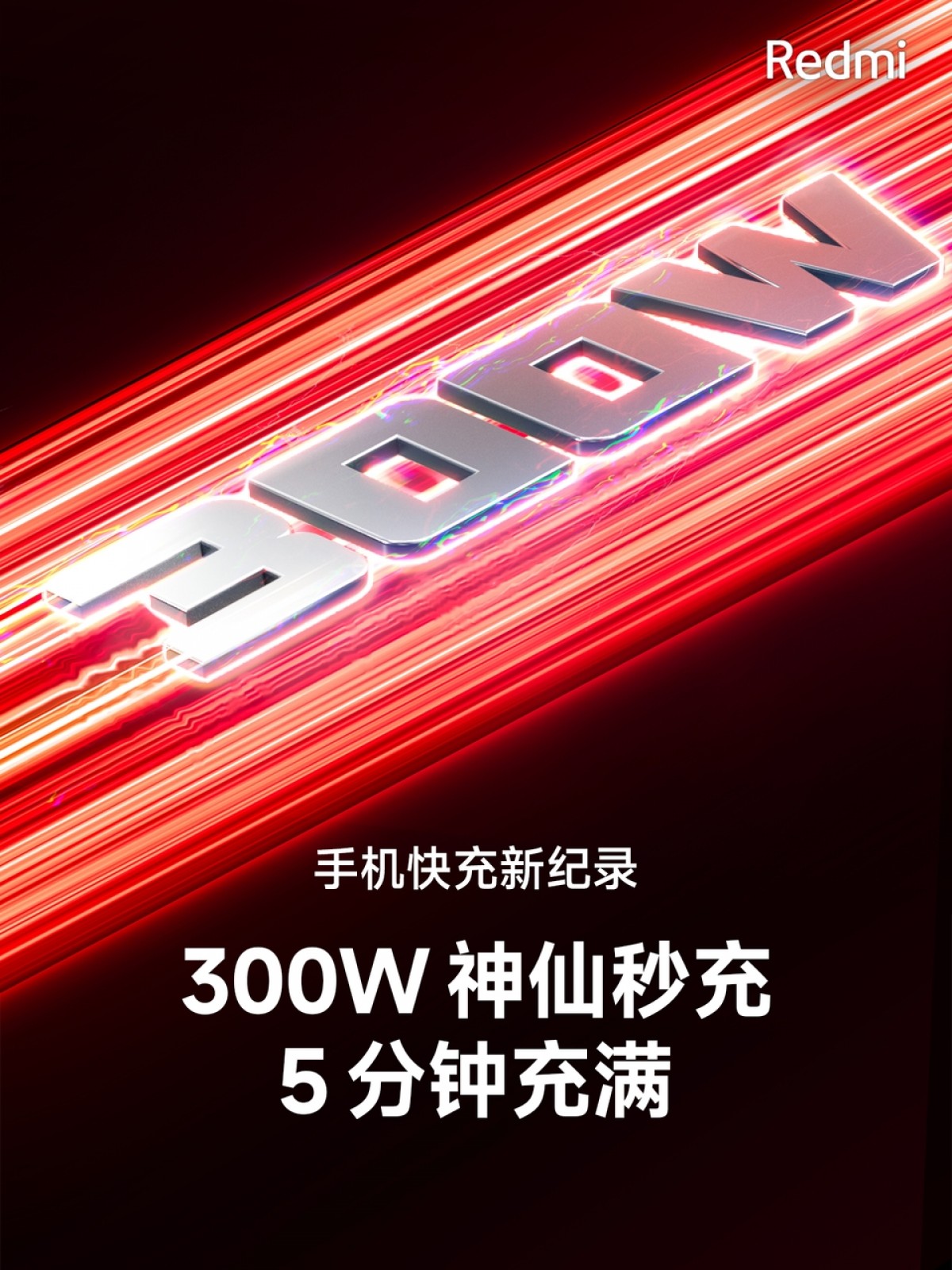 Redmi Umumkan Teknologi 300W Fast Charging