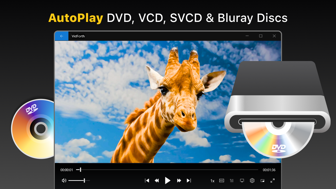 VidForth DVD Player