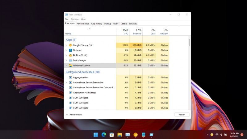 Microsoft: Ada Masalah Baru di Task Manager di Windows 11