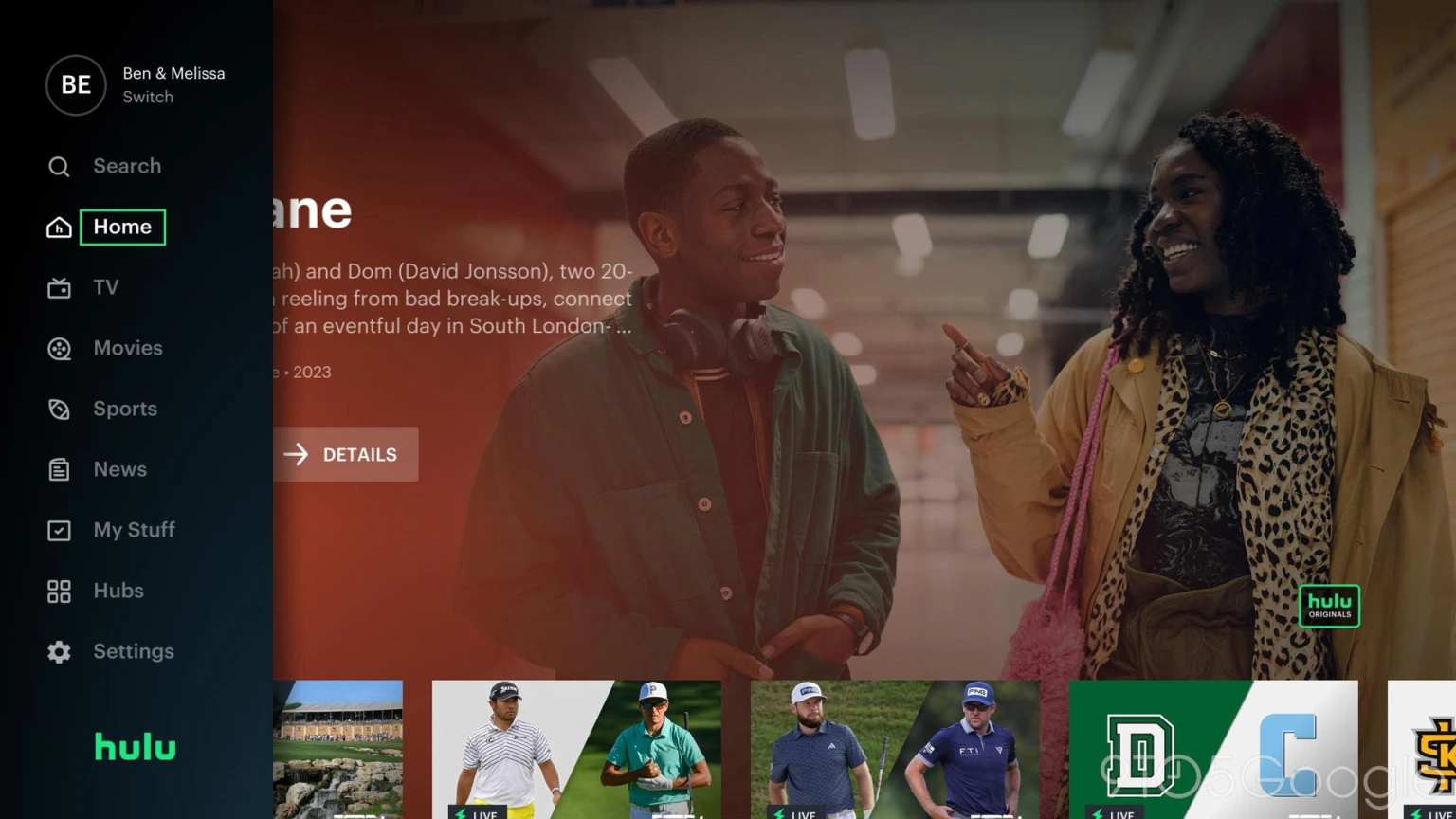 Hulu Berikan Redesign UI di Google TV dan Platform Lainnya, New Design Hulu